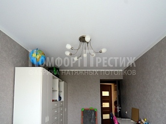 Матовые натяжные потолки в детскую 20